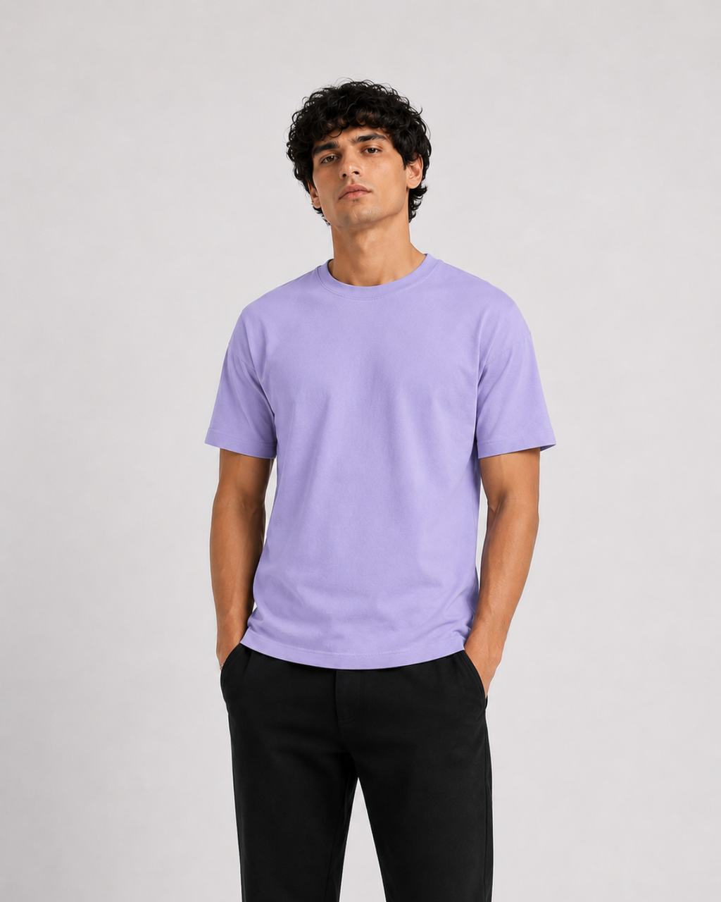 Lavender Mist Solid Tee